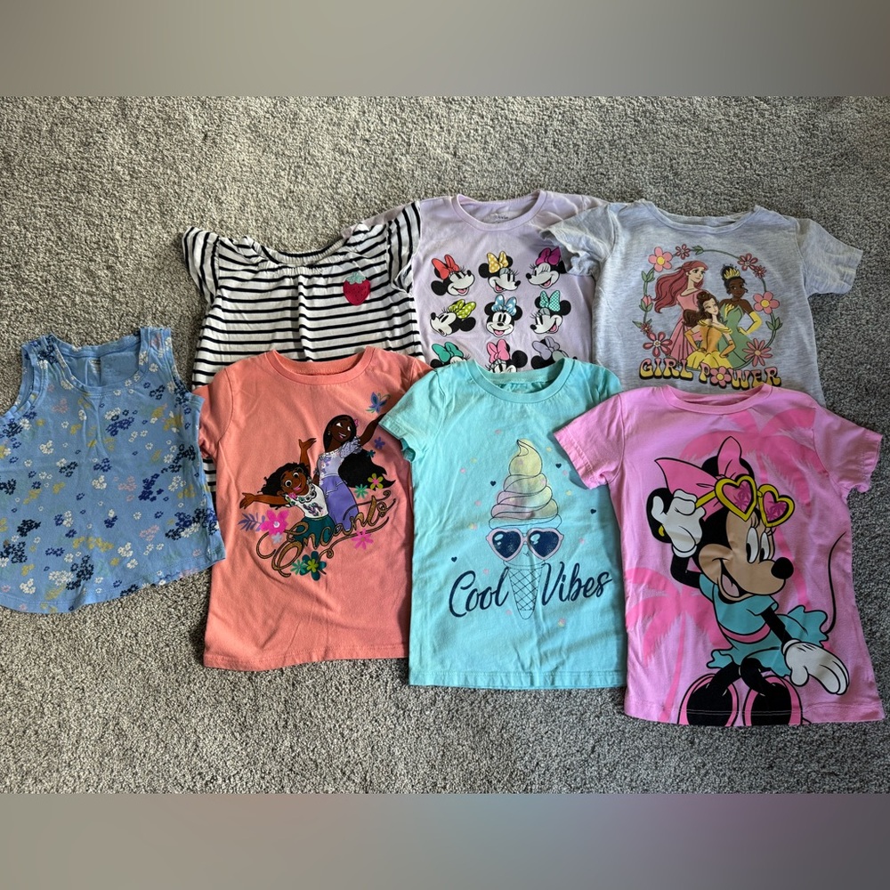 Bundle Lot Toddler Size 4T Tee Shirts